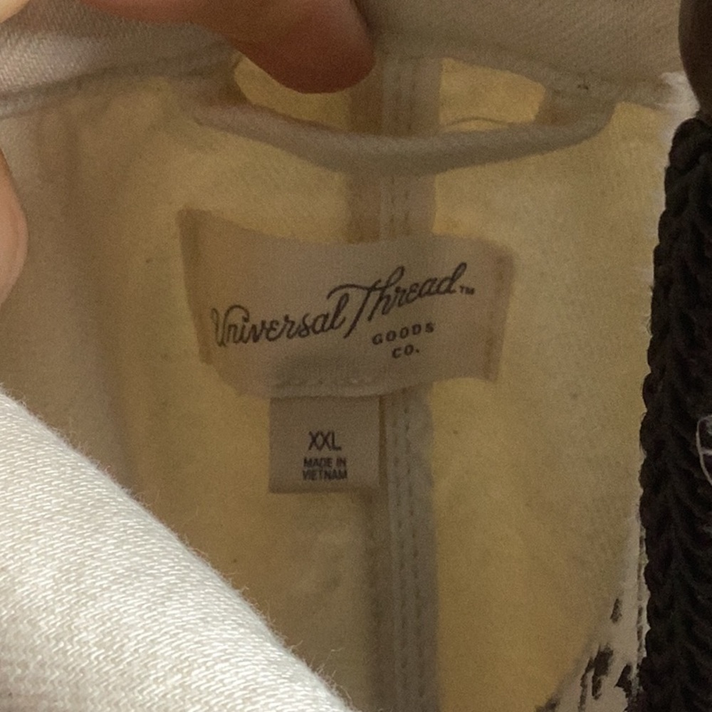 Universal Thread Women's Off-White Jacket Xxl - image 2